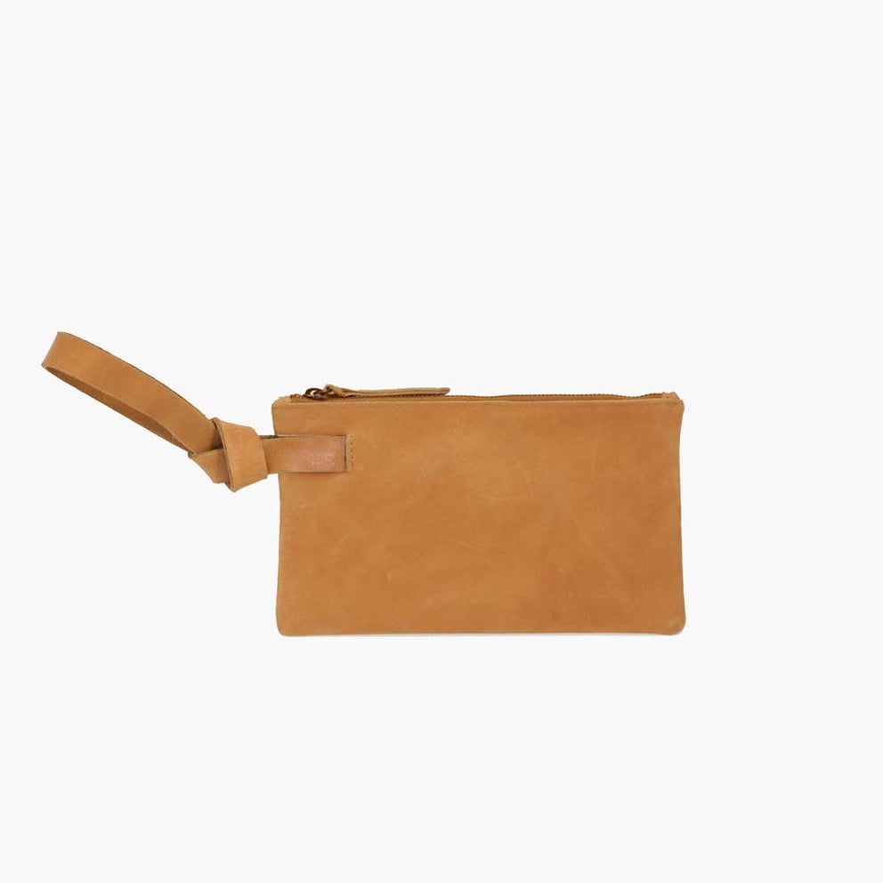 ABLE Marisol Wallet whiskey leather